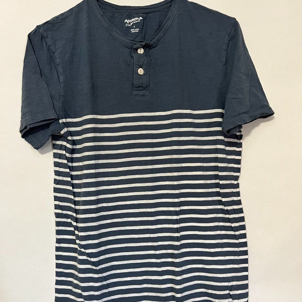 Arizona Boy's Stripped T Shirt Size Small